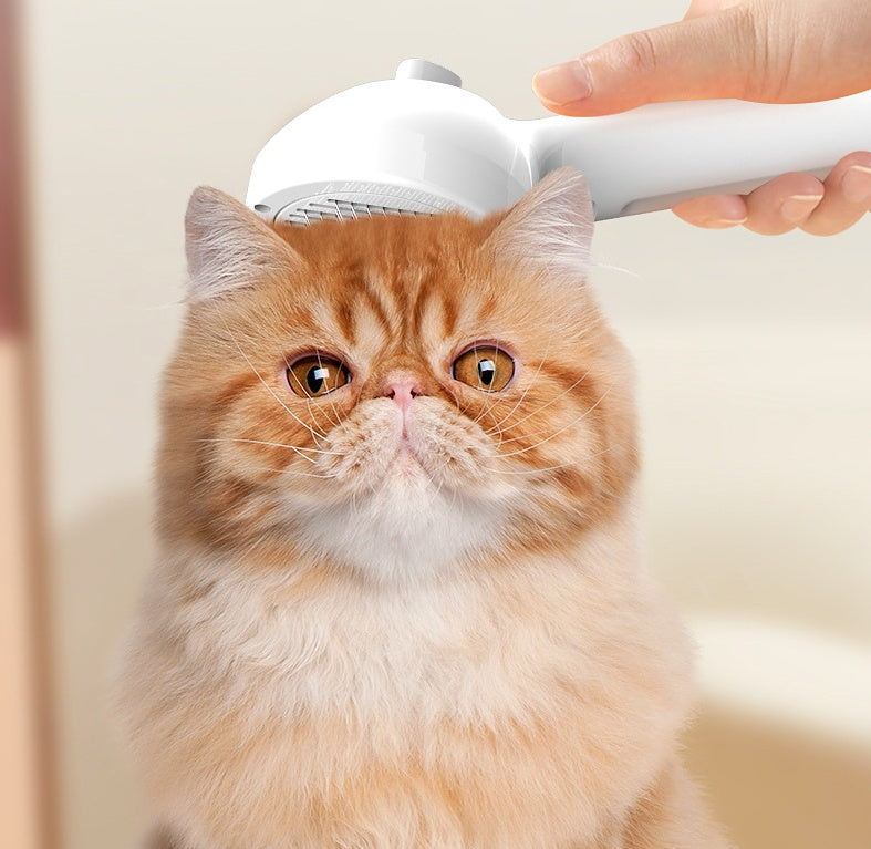 Self-Cleaning Pet Hair Brush and Comb