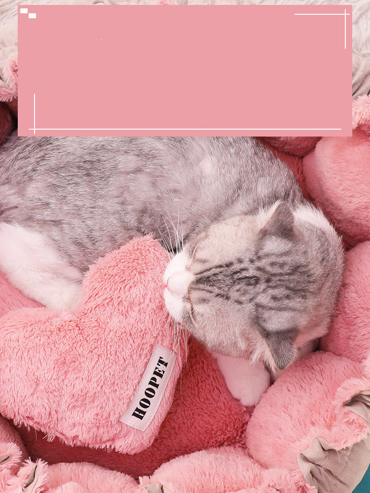 Four Seasons Pet Bed – Soft & Warm Cat and Dog Mat