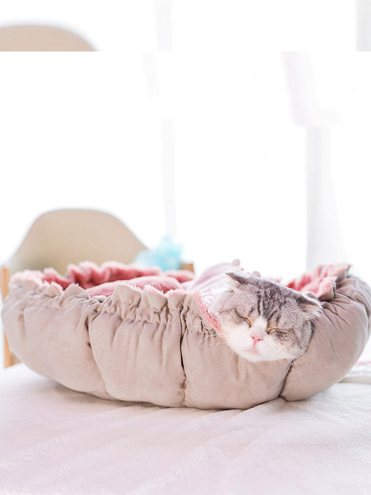Four Seasons Pet Bed – Soft & Warm Cat and Dog Mat