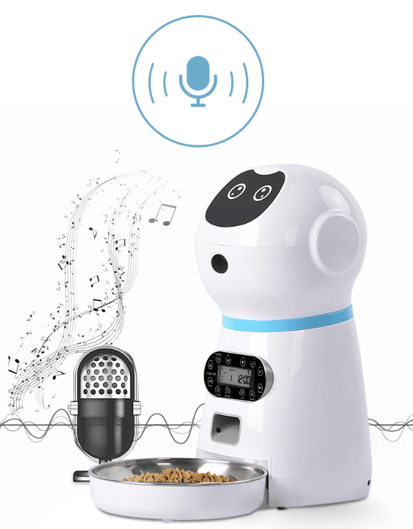 PawsomeFeed Automatic Smart Pet Feeder – Voice Recording