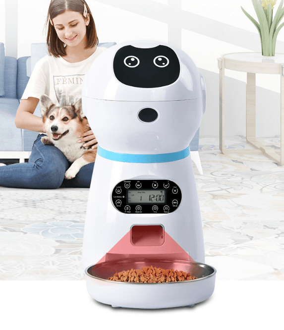 PawsomeFeed Automatic Smart Pet Feeder – Voice Recording