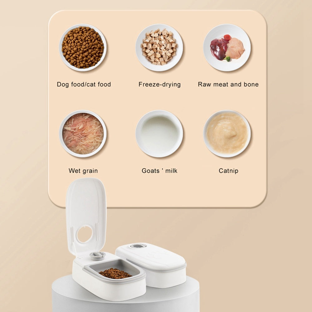 Automatic Pet Food and Water Dispenser