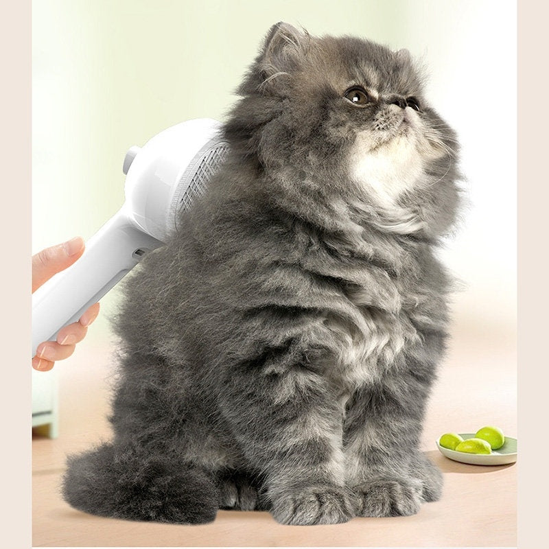 Self-Cleaning Pet Hair Brush and Comb