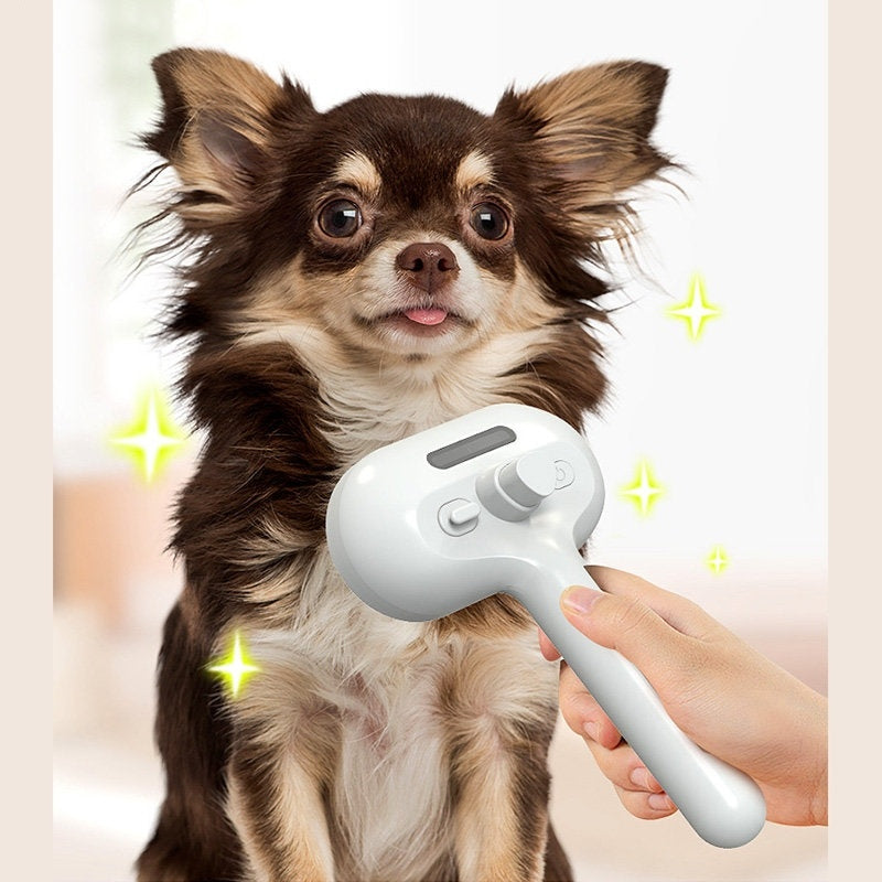 Self-Cleaning Pet Hair Brush and Comb