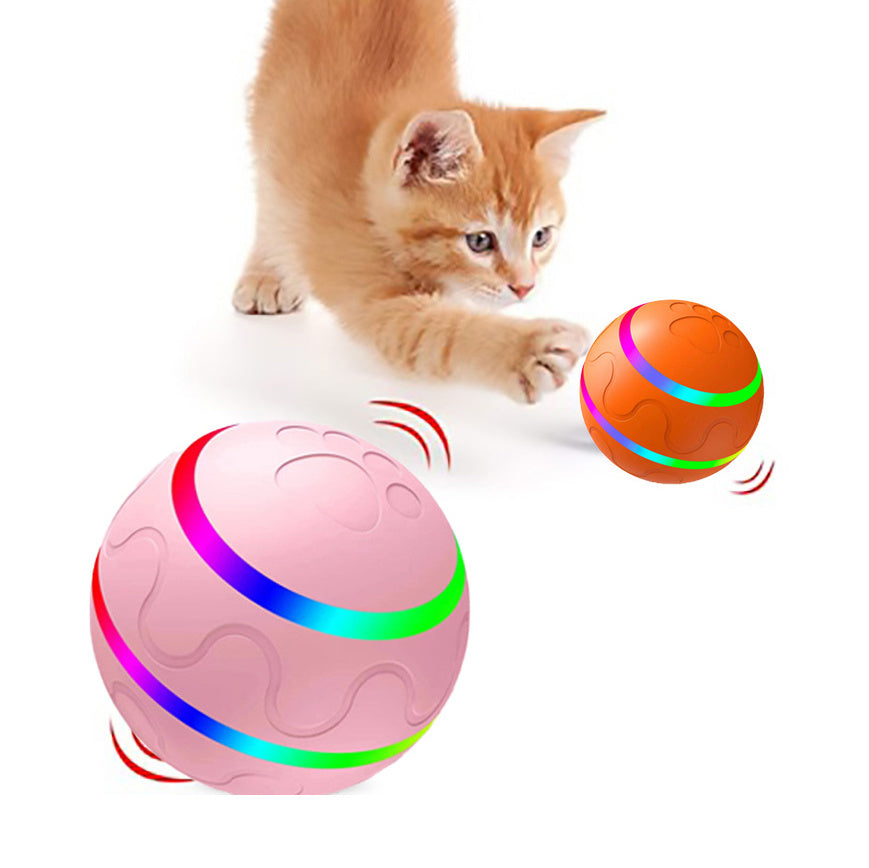 Interactive USB Cat Ball Toy