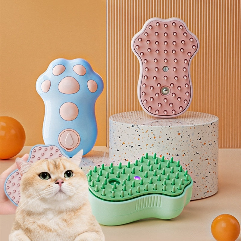 Electric Cat and Dog Grooming Spray Brush