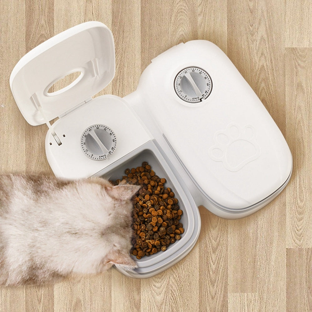 Automatic Pet Food and Water Dispenser