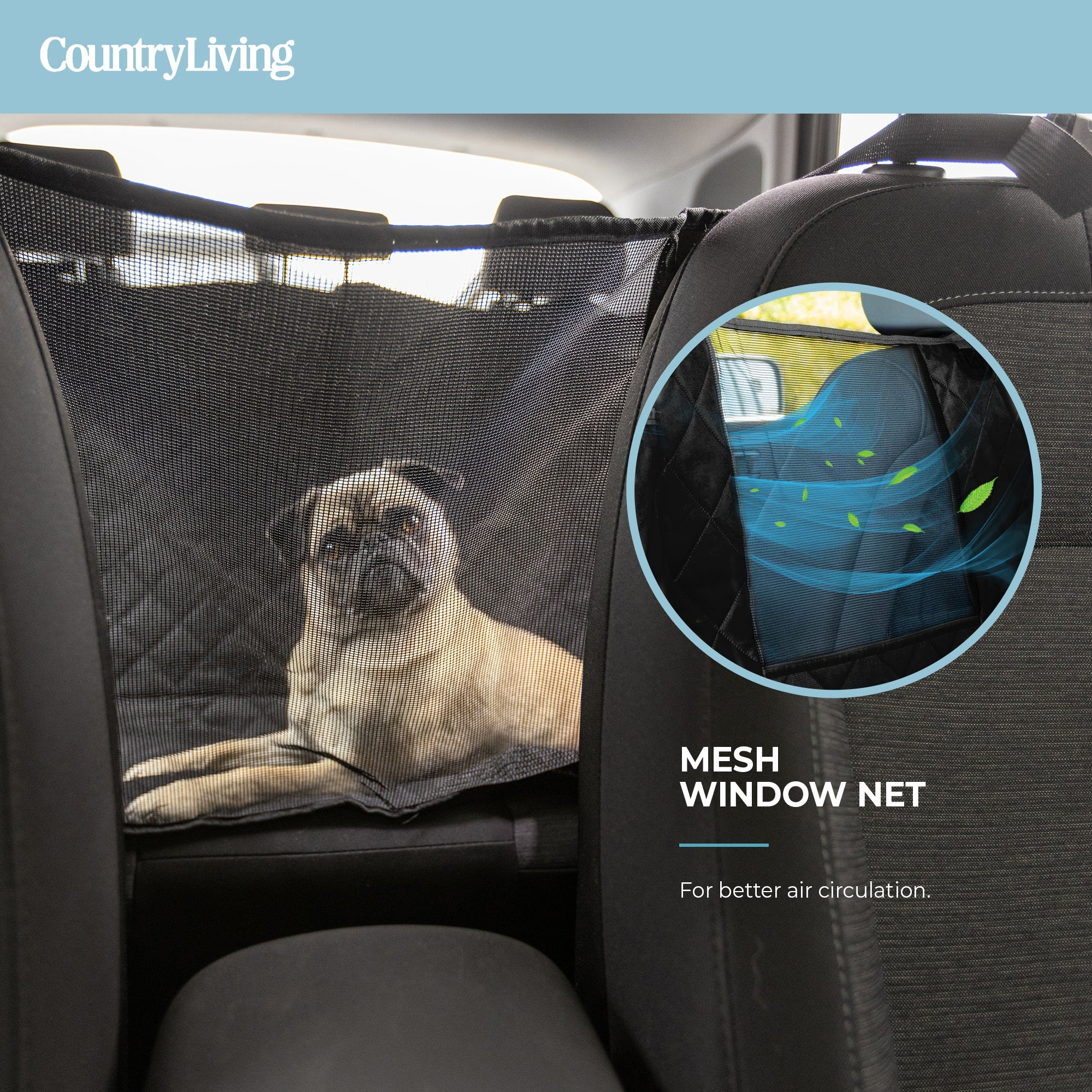 Pet-Friendly Backseat Hammock Cover