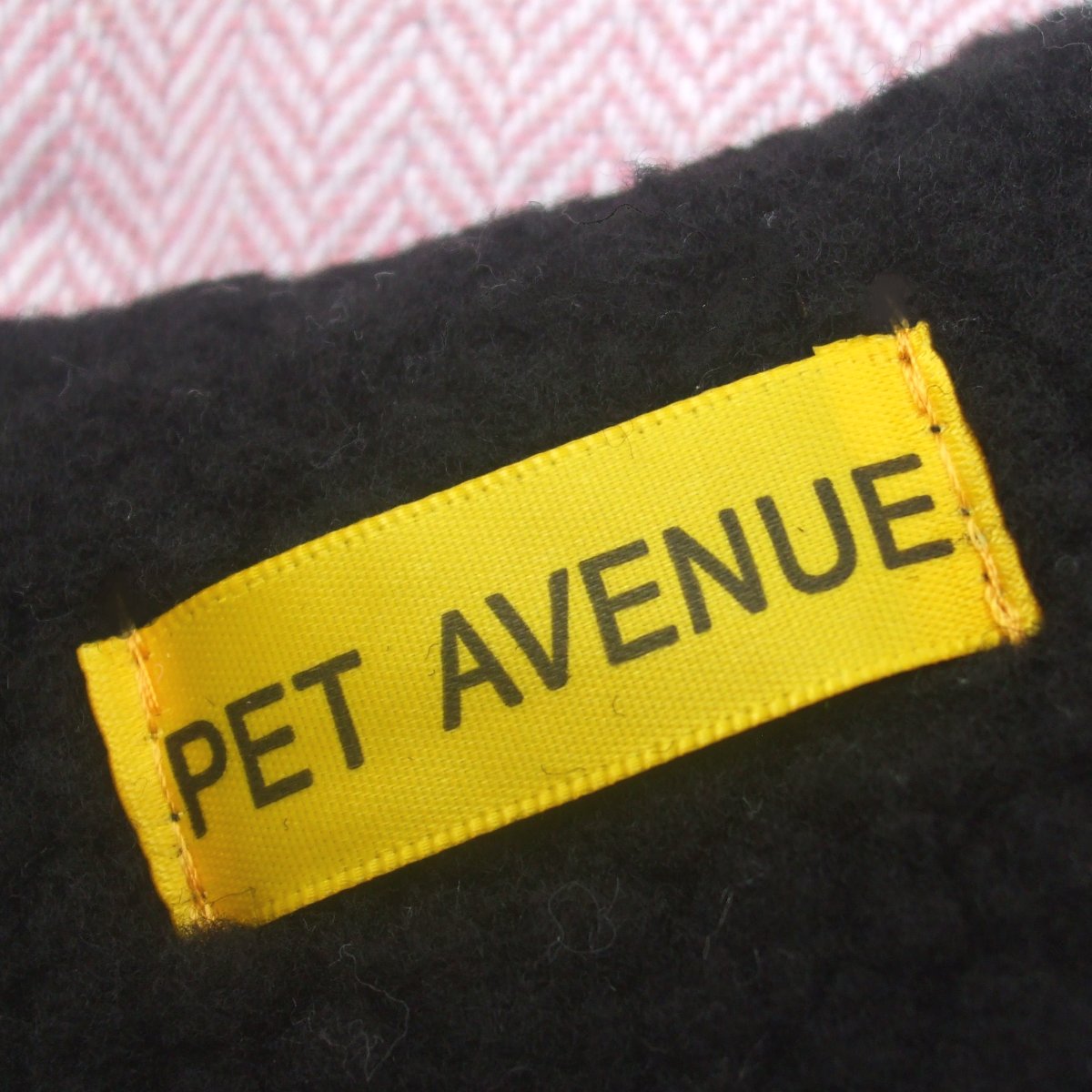 Chic Herringbone Dog Coat