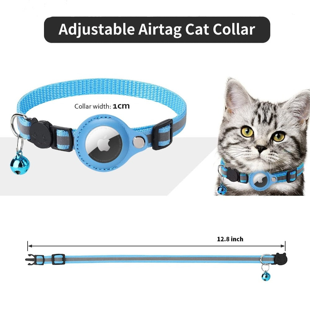 Reflective Airtag Collar for Pets