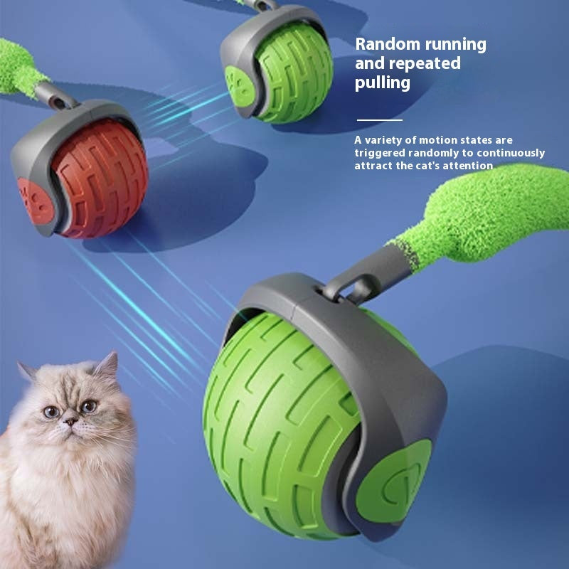 Interactive Rolling Cat Toy Ball – Electric & Fun