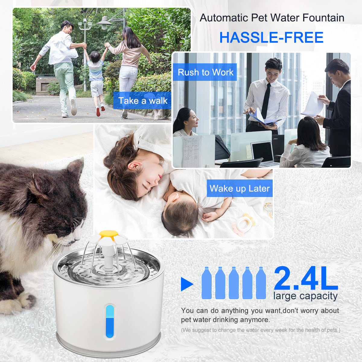 Automatic Pet Water Fountain