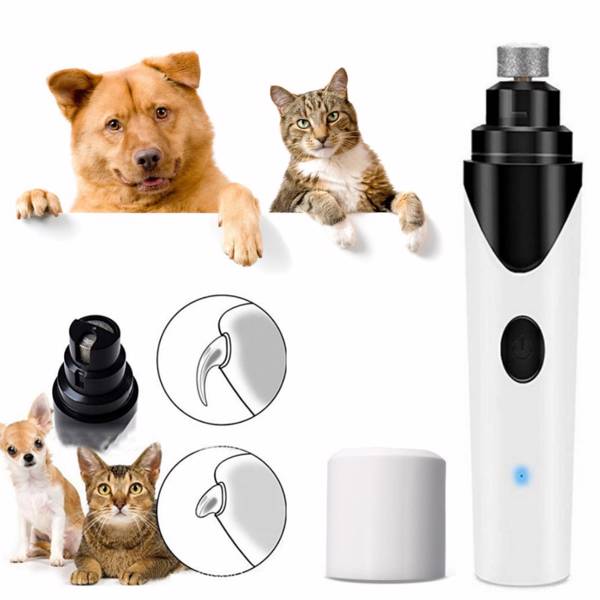 Pet Nail Trimmer – Rechargeable and Quiet