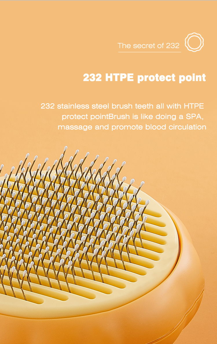 Vachtverzorgingsborstel voor Huisdieren