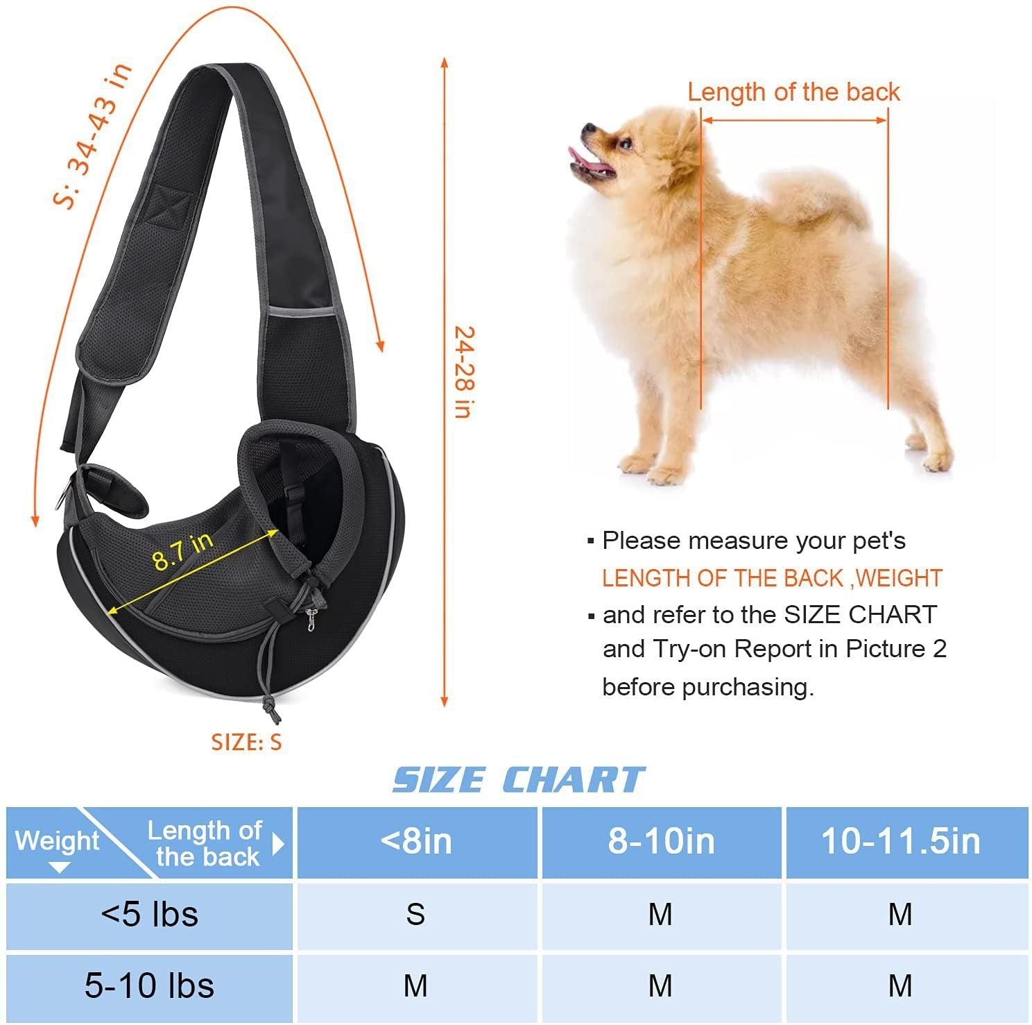 PetLuxe Travel Sling