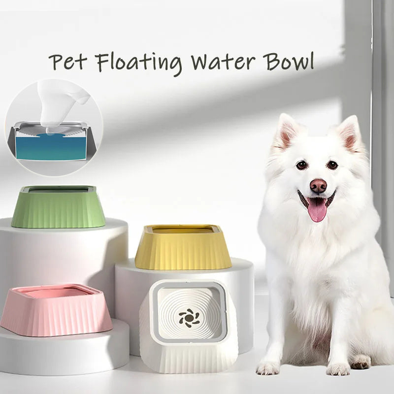 Anti-Spill Floating Dog & Cat Bowl