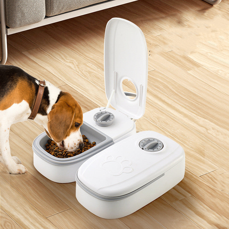 Automatic Pet Food and Water Dispenser