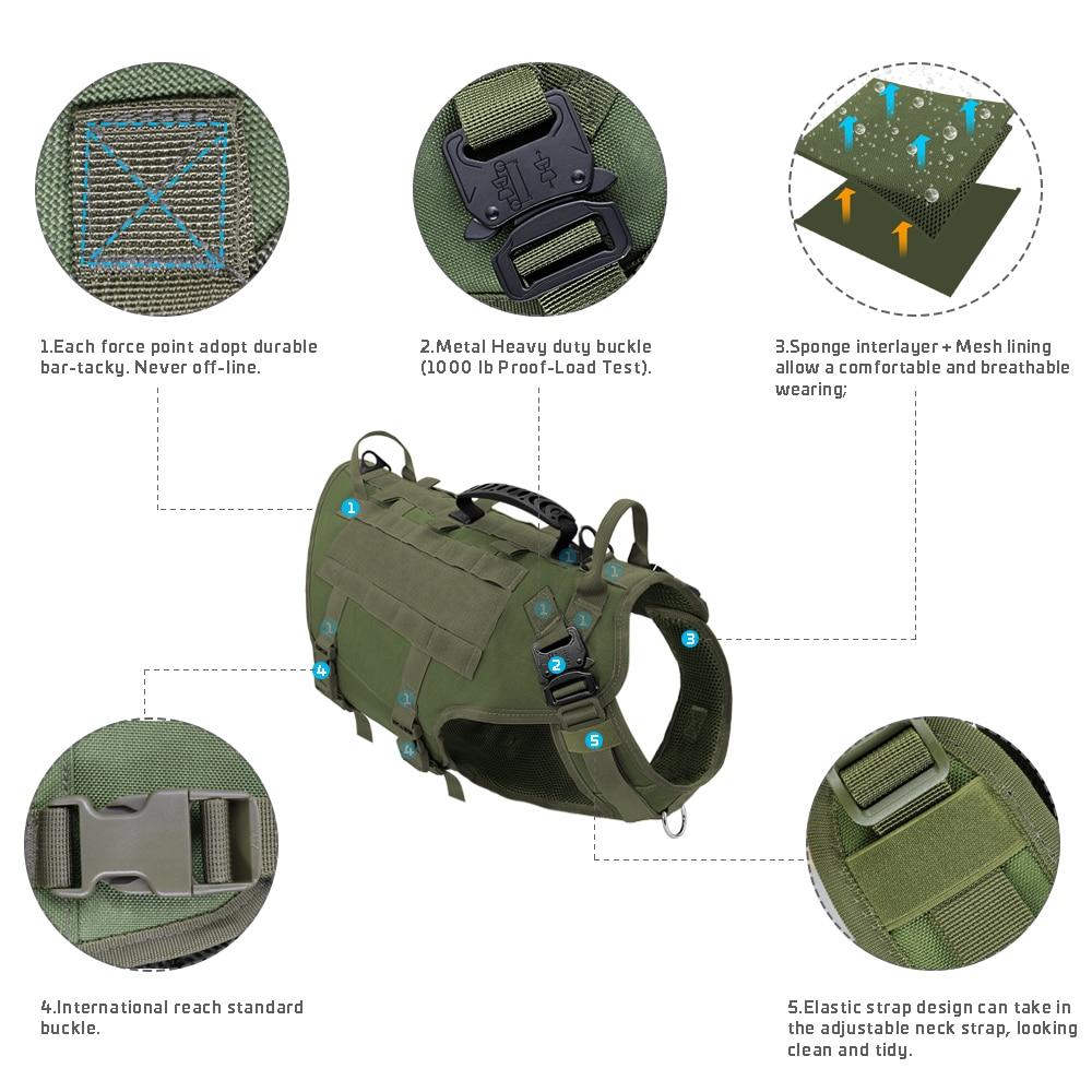 Tactical Dog Harness